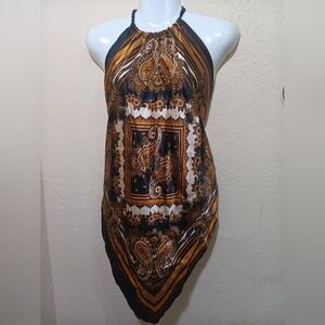 Lipstick Boutique Black and Orange Top